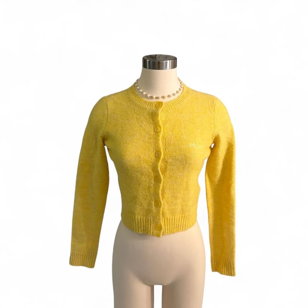 Bdg Women's Yellow Cardigan